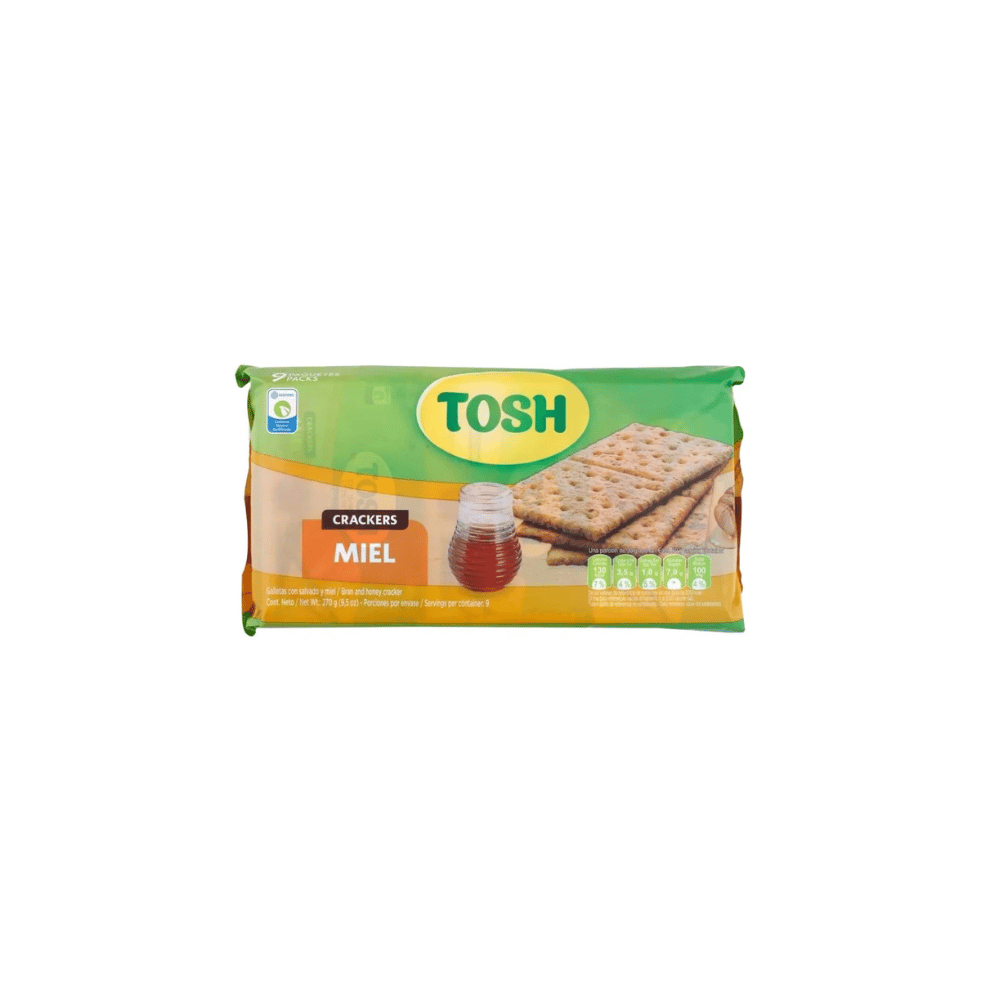 Tosh Galleta Miel y Avena 30g