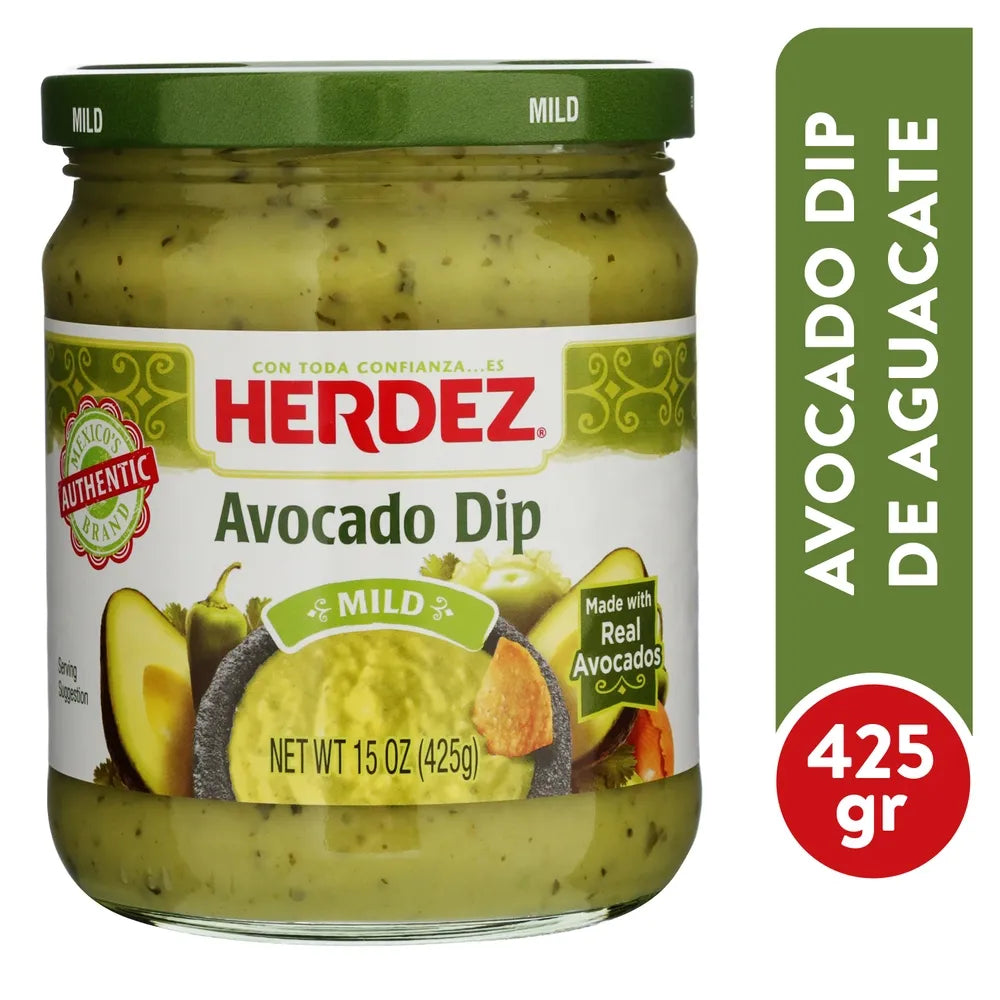 Herdez Avocado Dip Mild 425g