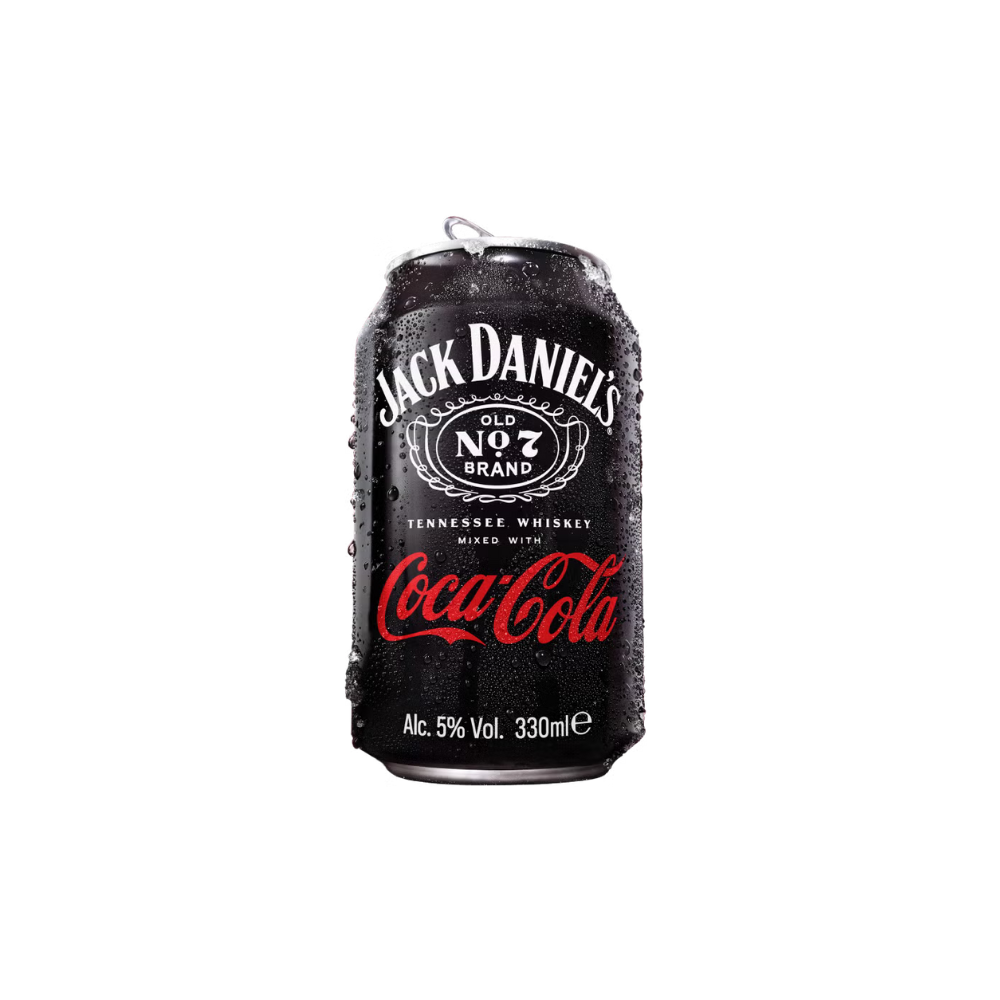 Jack Daniel's Mixed with Coca Cola 350mL