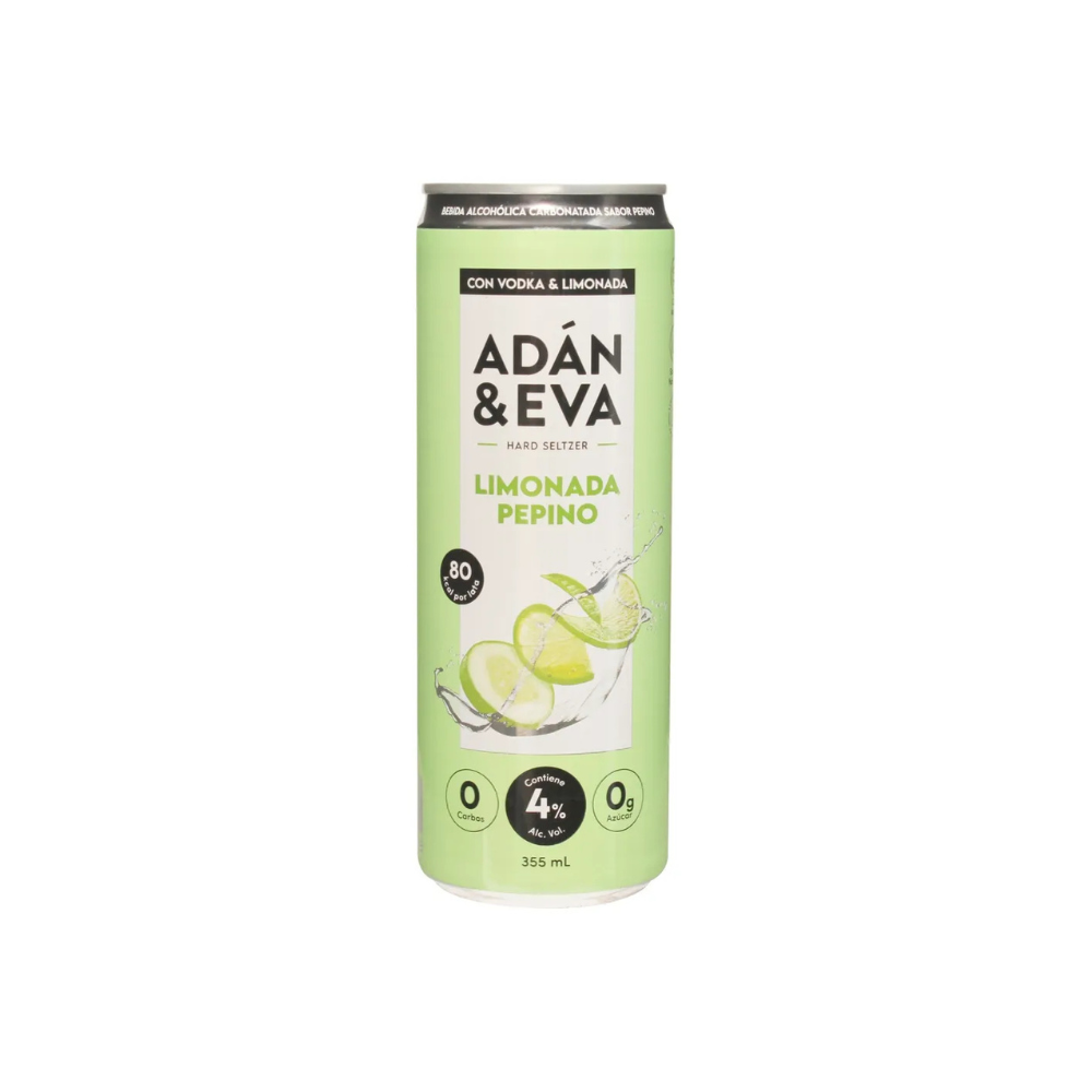 Adán y Eva Limonada Pepino 355mL