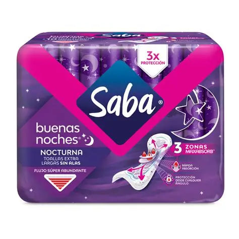 Saba Nocturna con Alas 12 uds