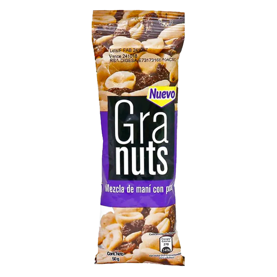 GraNuts Mani Con Pasas 45g