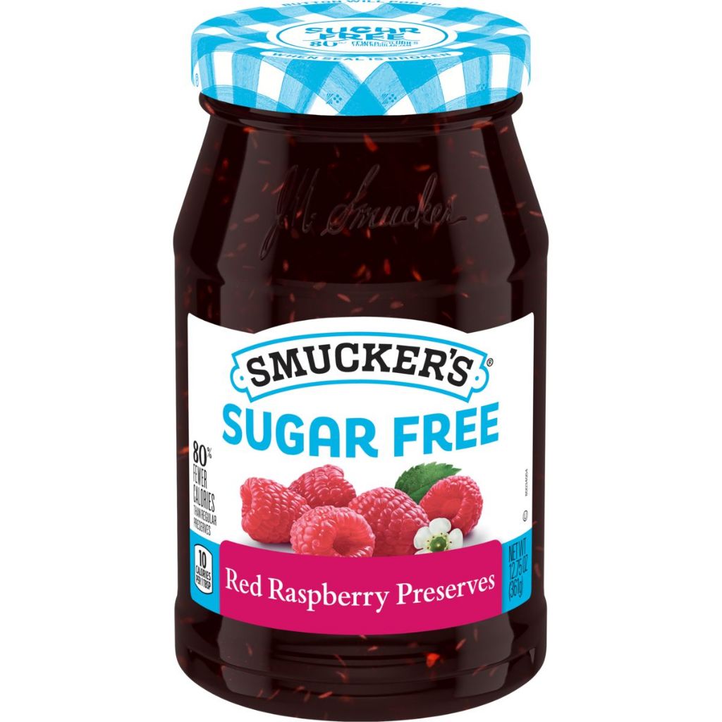 Smucker´s Sugar free Red Raspberry Preserves 361g