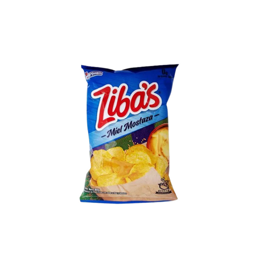 Snacks Yummies zibas sabor mostaza y miel - 80 g
