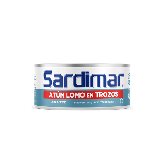 Atún Sardimar Lomo en trozos 140g