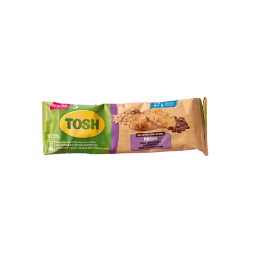 Tosh Avena con pasas 2.7g galleta