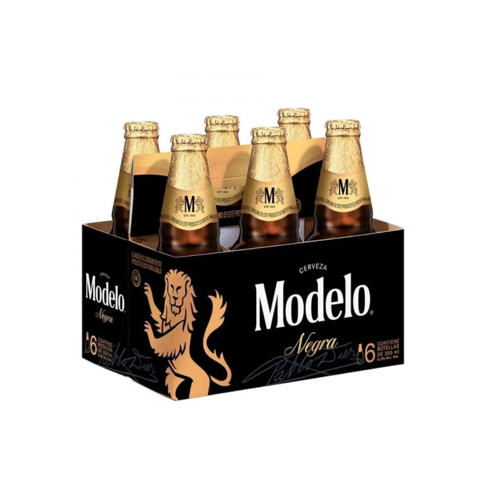 Cerveza Modelo Negra Six Pack