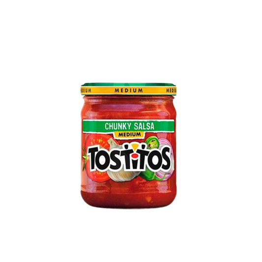Salsa chunky Tostitos picante medio 439g