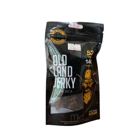 Jerky Miel OLD LAND  - 80g