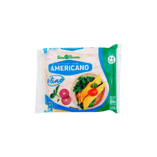 Queso Americano In Line 8 rebanadas