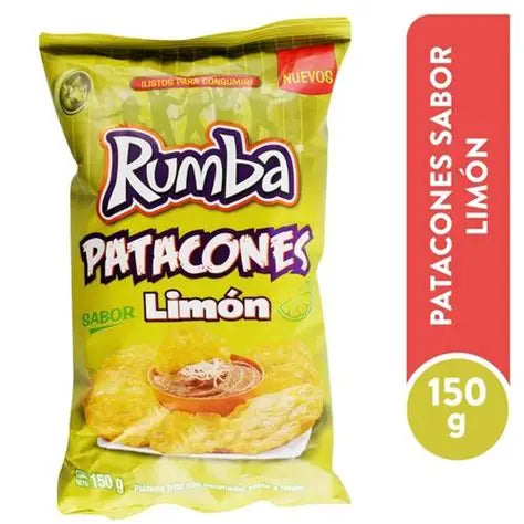 Patacones Rumba Sabor Limón 150g