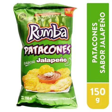 Patacones Rumba Sabor Jalapeño 150g