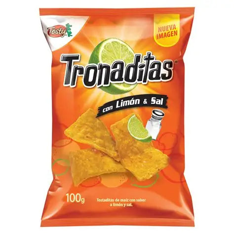 Tronaditas Con Limón y Sal 100g