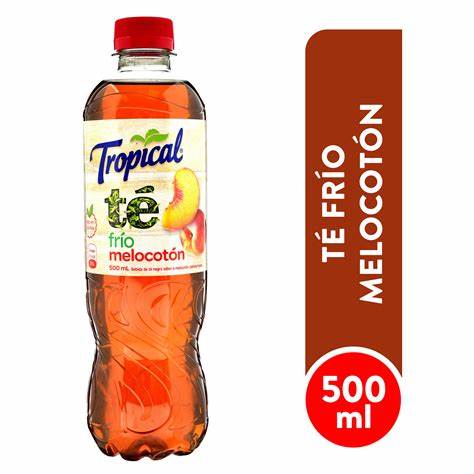 Té frío tropical Melocotón 500mL