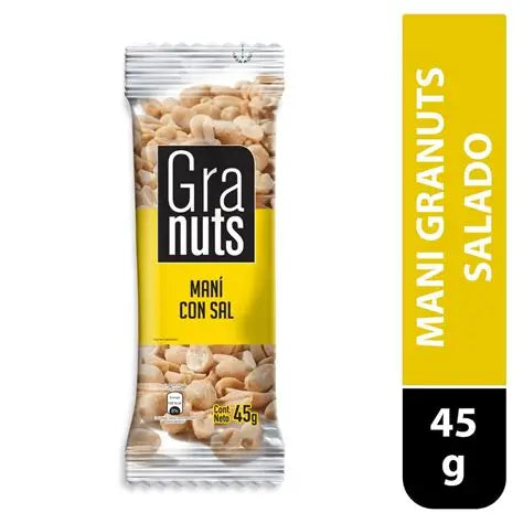 GraNuts Mani Con Sal 45g