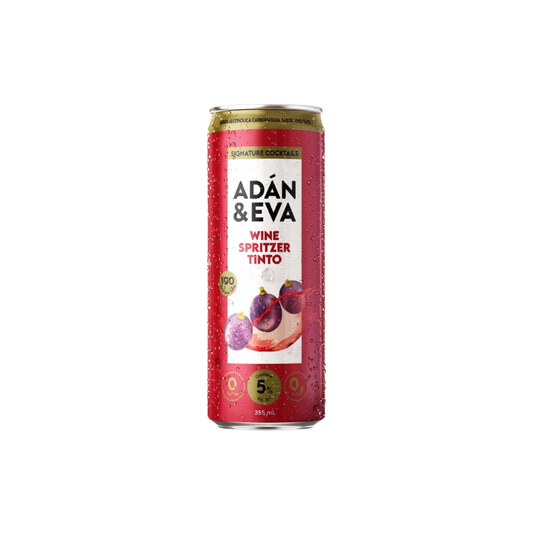Adán y Eva Wine Spritzer Tinto 355ml